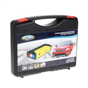 Пуско-зарядное устройство 1000 мАч, 3 LED, 2USB, DC 12V Пуско-зарядное устройство 1000 мАч, 3 LED, 2USB, DC 12V