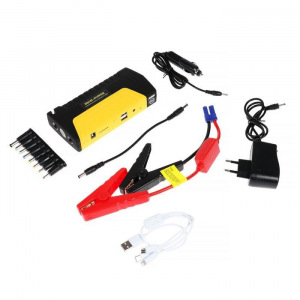 Пуско-зарядное устройство 1000 мАч, 3 LED, 2USB, DC 12V Пуско-зарядное устройство 1000 мАч, 3 LED, 2USB, DC 12V