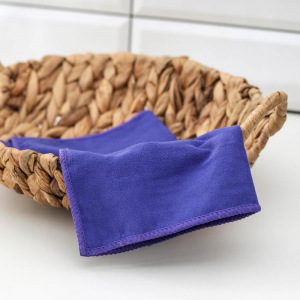 Салфетка для стёкол и зеркал Доляна, 30×30 см, 200 г/м2, цвет МИКС Салфетка для стёкол и зеркал Доляна, 30×30 см, 200 г/м2, цвет МИКС