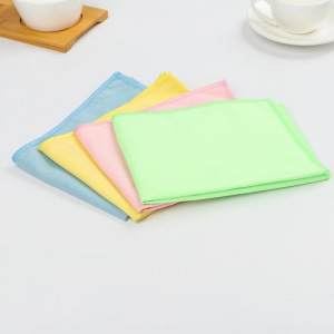 Салфетка для стёкол и зеркал Доляна, 30×40 см, цвет МИКС Салфетка для стёкол и зеркал Доляна, 30×40 см, цвет МИКС