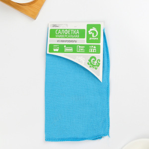 Салфетка для уборки Доляна, 30×30 см, 150 г/м2, цвет МИКС Салфетка для уборки Доляна, 30×30 см, 150 г/м2, цвет МИКС