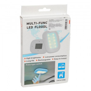 Светильник светодиодный на магните в автомобиль, 10 LED, черный, УЦЕНКА Светильник светодиодный на магните в автомобиль, 10 LED, черный, УЦЕНКА