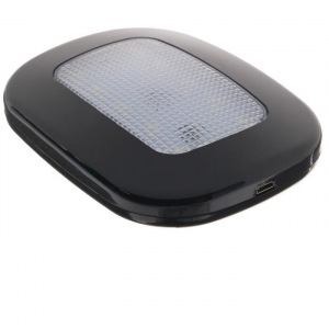 Светильник светодиодный на магните в автомобиль, 10 LED, черный, УЦЕНКА Светильник светодиодный на магните в автомобиль, 10 LED, черный, УЦЕНКА