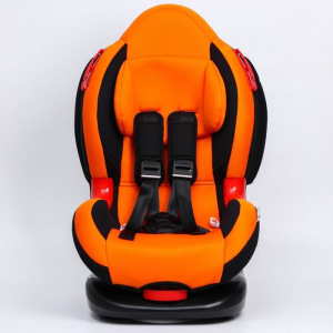 Удерживающее устройство для детей Крошка Я Round Isofix гр. I/II, Orange Black Удерживающее устройство для детей Крошка Я Round Isofix гр. I/II, Orange Black