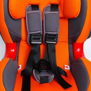 Удерживающее устройство для детей Крошка Я Round Isofix гр. I/II, Orange Gray Удерживающее устройство для детей Крошка Я Round Isofix гр. I/II, Orange Gray