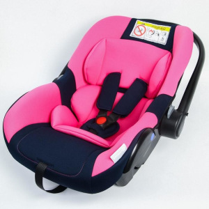 Удерживающее устройство для детей Крошка Я Safe +, гр. 0+, Dark blue – Pink Удерживающее устройство для детей Крошка Я Safe +, гр. 0+, Dark blue – Pink