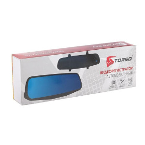 Видеорегистратор TORSO, HD 1080P, размер 30×8.5 см, TFT 2.8, обзор 100°, золотистый Видеорегистратор TORSO, HD 1080P, размер 30×8.5 см, TFT 2.8, обзор 100°, золотистый