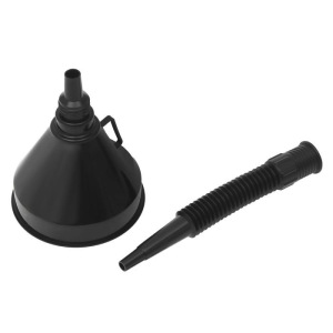 Воронка для ГСМ с сеткой, диаметр 130 мм, высота 360 мм, съемный гибкий носик Воронка для ГСМ с сеткой, диаметр 130 мм, высота 360 мм, съемный гибкий носик