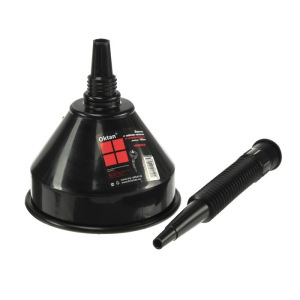 Воронка ГСМ Oktan с непроливайкой, диаметр горлышка 160 мм, черная Воронка ГСМ Oktan с непроливайкой, диаметр горлышка 160 мм, черная