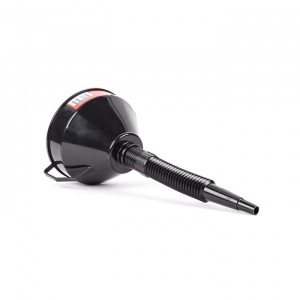 Воронка пластиковая Autoprofi, разборная, встроенный сетчатый фильтр, 160 мм, черная Воронка пластиковая Autoprofi, разборная, встроенный сетчатый фильтр, 160 мм, черная