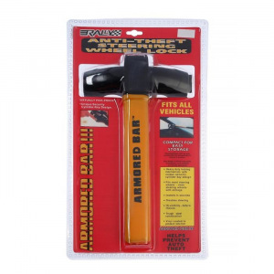 Замок противоугонный на руль автомобиля, усиленный, универсальный Замок противоугонный на руль автомобиля, усиленный, универсальный