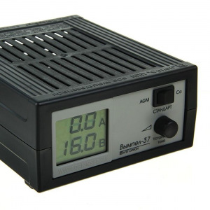 Зарядно-предпусковое устройство АКБ "Вымпел-37" 0.8-20А,12В,для гелевых кислотных и AGM АКБ Зарядно-предпусковое устройство АКБ "Вымпел-37" 0.8-20А,12В,для гелевых кислотных и AGM АКБ