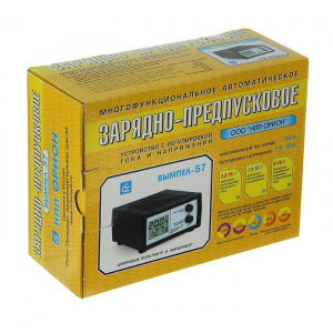 Зарядно-предпусковое устройство АКБ "Вымпел-57", 0.8-20 А, 7.4-18 В Зарядно-предпусковое устройство АКБ "Вымпел-57", 0.8-20 А, 7.4-18 В