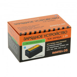 Зарядное устройство АКБ "Вымпел-05", автомат,1.2А,12В, для гелевых, кислотных и AGM АКБ Зарядное устройство АКБ "Вымпел-05", автомат,1.2А,12В, для гелевых, кислотных и AGM АКБ