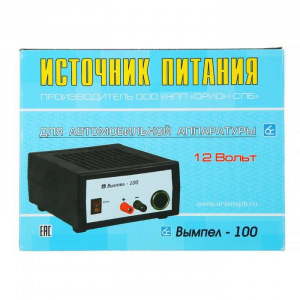 Зарядное устройство АКБ "Вымпел-100", 18 А, 12 В Зарядное устройство АКБ "Вымпел-100", 18 А, 12 В