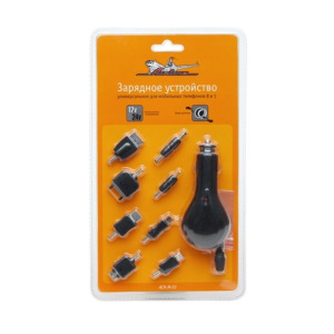 Зарядное устройство для мобильных устройств 8 в 1 Airline ACH-M-01 Зарядное устройство для мобильных устройств 8 в 1 Airline ACH-M-01