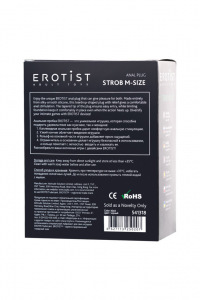 Анальная пробка Erotist Strob M - size, силикон,черная, 13.5 см Анальная пробка Erotist Strob M - size, силикон,черная, 13.5 см