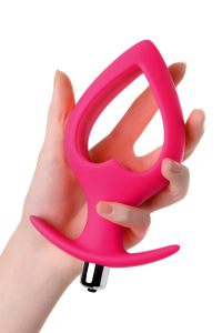 Анальная вибровтулка-расширитель POPO Pleasure by TOYFA «Сердечко», силикон, розовая, 17 см, Ø 7,5 с Анальная вибровтулка-расширитель POPO Pleasure by TOYFA «Сердечко», силикон, розовая, 17 см, Ø 7,5 с