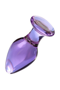 Анальная втулка Sexus Glass, стекло, фиолетовая, 10 см, Ø 4 см Анальная втулка Sexus Glass, стекло, фиолетовая, 10 см, Ø 4 см