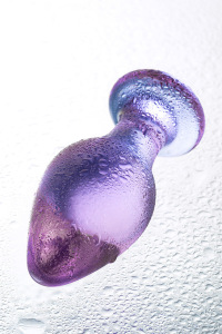 Анальная втулка Sexus Glass, стекло, фиолетовая, 10 см, Ø 4 см Анальная втулка Sexus Glass, стекло, фиолетовая, 10 см, Ø 4 см