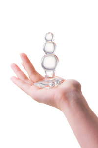 Анальная втулка Sexus Glass, стекло, прозрачная, 10,5 см, Ø 3,5 см Анальная втулка Sexus Glass, стекло, прозрачная, 10,5 см, Ø 3,5 см