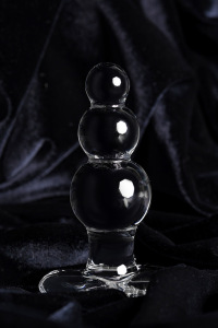 Анальная втулка Sexus Glass, стекло, прозрачная, 10,5 см, Ø 3,5 см Анальная втулка Sexus Glass, стекло, прозрачная, 10,5 см, Ø 3,5 см