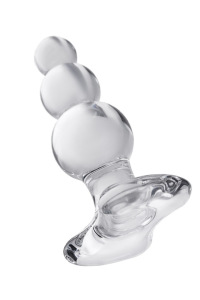 Анальная втулка Sexus Glass, стекло, прозрачная, 10,5 см, Ø 3,5 см Анальная втулка Sexus Glass, стекло, прозрачная, 10,5 см, Ø 3,5 см