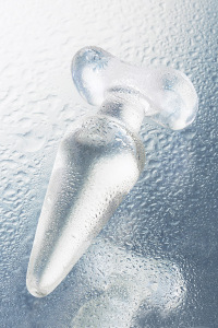 Анальная втулка Sexus Glass, стекло, прозрачная, 11,5 см, Ø 3,5 см Анальная втулка Sexus Glass, стекло, прозрачная, 11,5 см, Ø 3,5 см