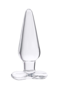 Анальная втулка Sexus Glass, стекло, прозрачная, 11,5 см, Ø 3,5 см Анальная втулка Sexus Glass, стекло, прозрачная, 11,5 см, Ø 3,5 см