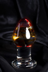 Анальная втулка Sexus Glass, стекло, прозрачная, 9 см, Ø 4 см Анальная втулка Sexus Glass, стекло, прозрачная, 9 см, Ø 4 см