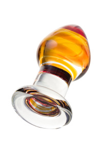 Анальная втулка Sexus Glass, стекло, прозрачная, 9 см, Ø 4 см Анальная втулка Sexus Glass, стекло, прозрачная, 9 см, Ø 4 см