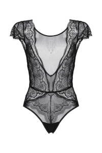 Боди со стразами Candy Girl Delight, чёрное, XL Боди со стразами Candy Girl Delight, чёрное, XL