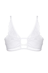 Бралетт Erolanta Odette с застежкой спереди, белый (46-48) Бралетт Erolanta Odette с застежкой спереди, белый (46-48)