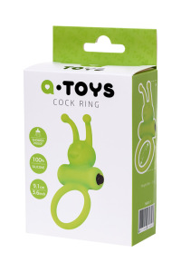 Эрекционное кольцо на пенис A-Toys by TOYFA, силикон, зеленый, Ø 3,1 см Эрекционное кольцо на пенис A-Toys by TOYFA, силикон, зеленый, Ø 3,1 см