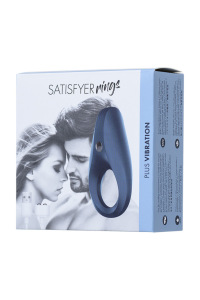 Эрекционное кольцо на пенис Satisfyer Rings, силикон, синий 7,5 см Эрекционное кольцо на пенис Satisfyer Rings, силикон, синий 7,5 см