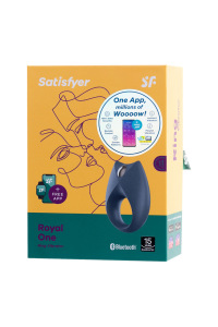 Эрекционное кольцо на пенис Satisfyer Royal, Силикон, Синий, 7,5 см Эрекционное кольцо на пенис Satisfyer Royal, Силикон, Синий, 7,5 см