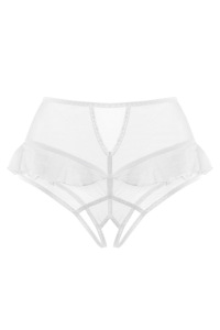 Эротические трусики с высокой посадкой Erolanta Lana, белый (50-52) Эротические трусики с высокой посадкой Erolanta Lana, белый (50-52)