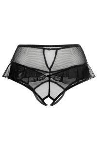 Эротические трусики с высокой посадкой Erolanta Lana, черный (46-48) Эротические трусики с высокой посадкой Erolanta Lana, черный (46-48)