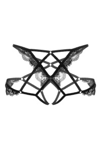 Эротические трусики-стрепы Erolanta Noah, черный (42-44) Эротические трусики-стрепы Erolanta Noah, черный (42-44)