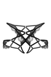 Эротические трусики-стрепы Erolanta Noah, черный (42-44) Эротические трусики-стрепы Erolanta Noah, черный (42-44)