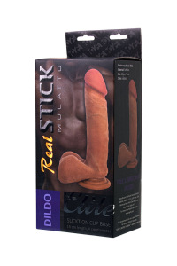 Фаллоимитатор TOYFA RealStick Elite Mulatto, реалистичный, на присоске, мулат, 16 см Фаллоимитатор TOYFA RealStick Elite Mulatto, реалистичный, на присоске, мулат, 16 см