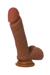 Фаллоимитатор TOYFA RealStick Elite Mulatto, реалистичный, на присоске, мулат, 16 см Фаллоимитатор TOYFA RealStick Elite Mulatto, реалистичный, на присоске, мулат, 16 см