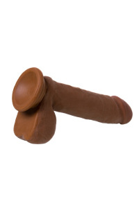 Фаллоимитатор TOYFA RealStick Elite Mulatto, реалистичный, на присоске, мулат, 16 см Фаллоимитатор TOYFA RealStick Elite Mulatto, реалистичный, на присоске, мулат, 16 см