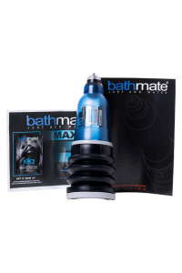 Гидропомпа Bathmate HYDROMAX3, ABS пластик, голубая, 22 см Гидропомпа Bathmate HYDROMAX3, ABS пластик, голубая, 22 см