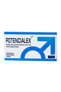 Капсулы для мужчин POTENCIALEX 10 штук Капсулы для мужчин POTENCIALEX 10 штук