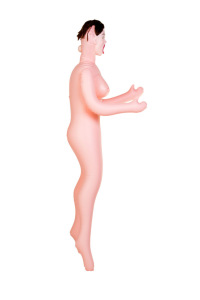 Кукла надувная Violet, брюнетка,TOYFA Dolls-X Passion, с тремя отверстиями, кибер вставка: вагина- Кукла надувная Violet, брюнетка,TOYFA Dolls-X Passion, с тремя отверстиями, кибер вставка: вагина-