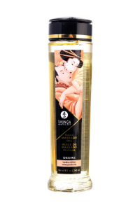 Масло для массажа Shunga Desire, натуральное, возбуждающее, с ароматом ванили, 250 мл Масло для массажа Shunga Desire, натуральное, возбуждающее, с ароматом ванили, 250 мл