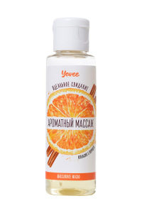 Масло для массажа Yovee by Toyfa «Ароматный массаж», с ароматом апельсина и корицы, 50 мл Масло для массажа Yovee by Toyfa «Ароматный массаж», с ароматом апельсина и корицы, 50 мл