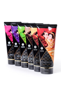 Массажный крем Shunga Pear and Exotic Green Tea, съедобный, со вкусом груши и зеленого чая, 200 мл Массажный крем Shunga Pear and Exotic Green Tea, съедобный, со вкусом груши и зеленого чая, 200 мл