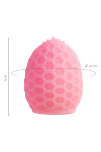 Мастурбатор A-Toys Pufl, розовый, ТРЕ, 6 см Ø 2,7 см Мастурбатор A-Toys Pufl, розовый, ТРЕ, 6 см Ø 2,7 см